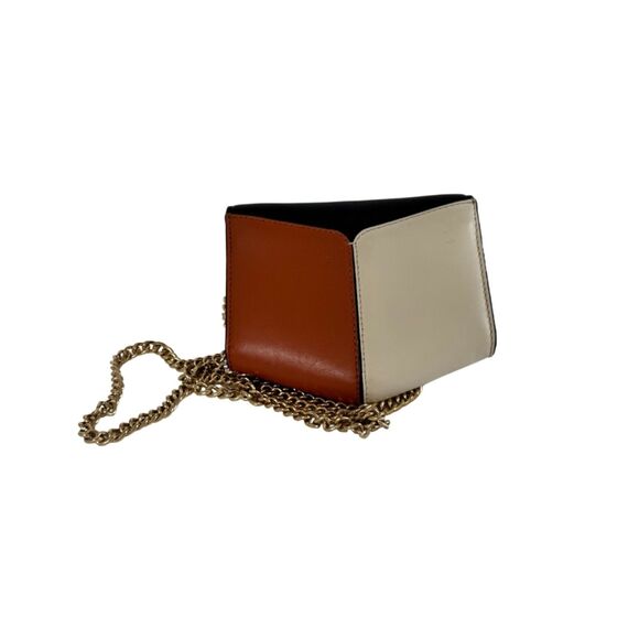 Sandro Women's Leather Black/Multi Mini Chained Crossbody Bag - Picture 7 of 8